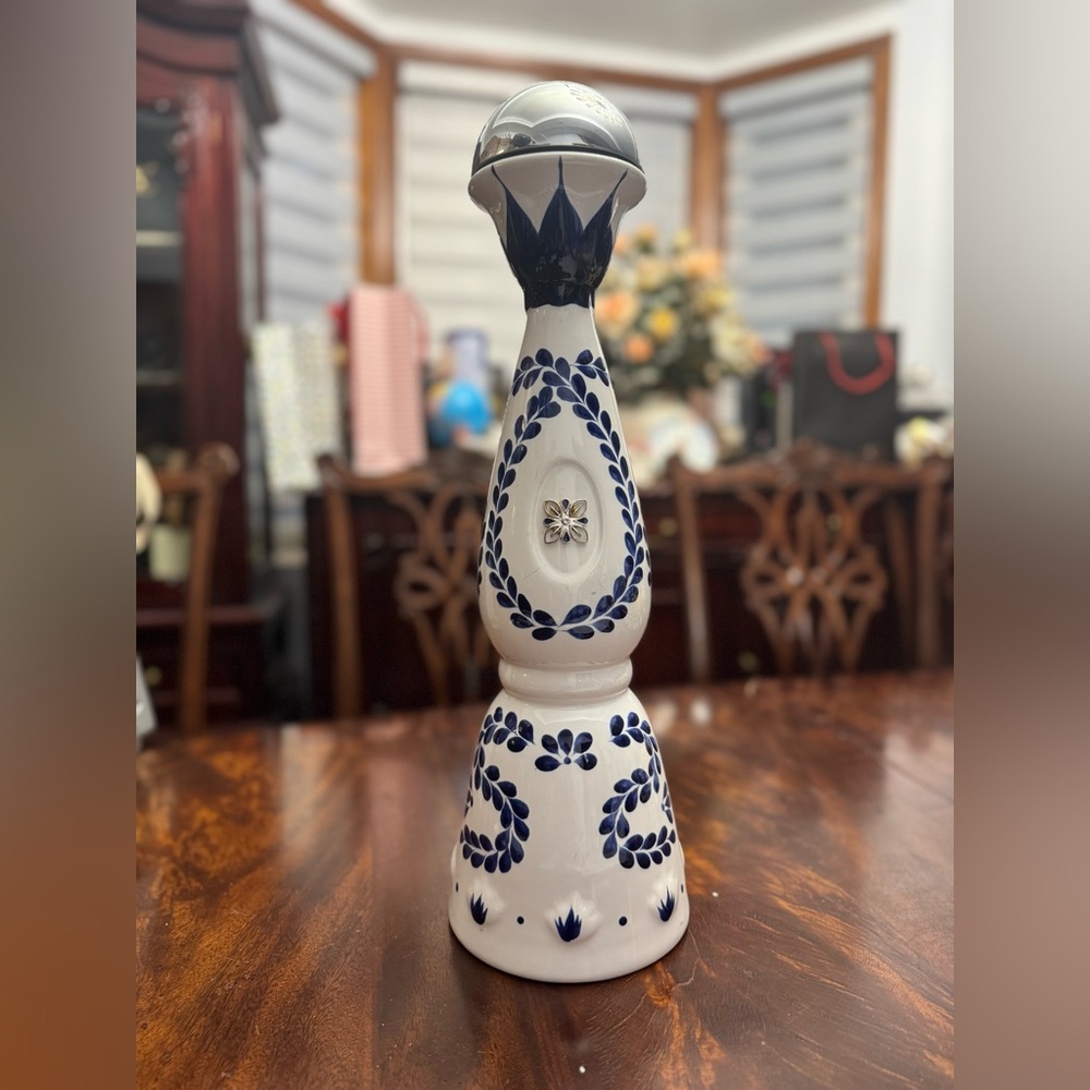 Empty 1.75 litre Clase Azul Bottle
